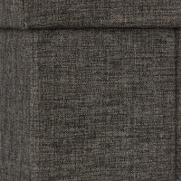 Sgabello contenitore pieghevole con schienale in lino marrone 13_0002778_2