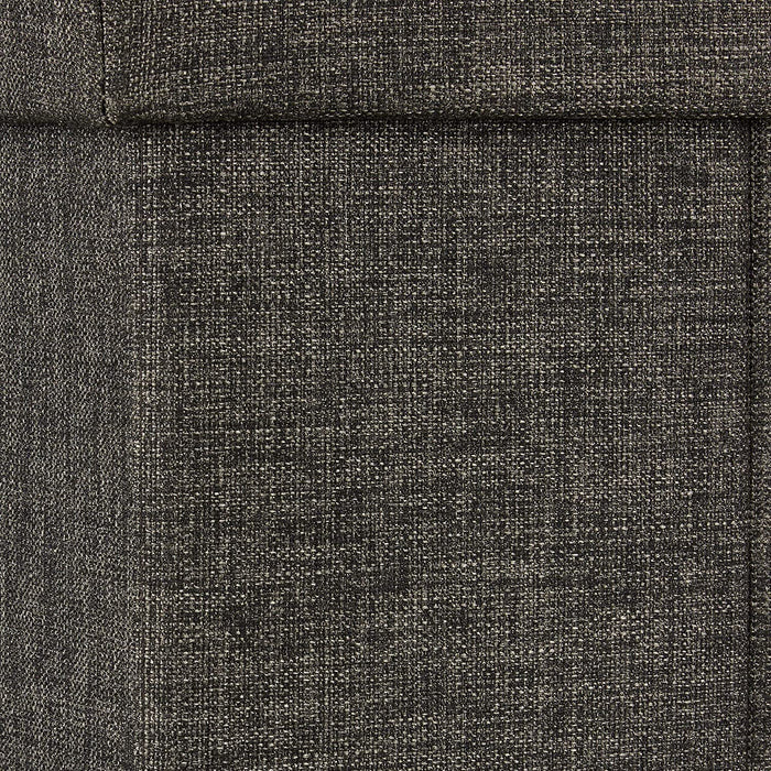 Sgabello contenitore pieghevole con schienale in lino marrone 13_0002778_2