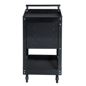 Easycomfort Carrello da Officina Professionale Cassettiera Portautensili in Lamiera, Nero, 68 x 46 x 88cm