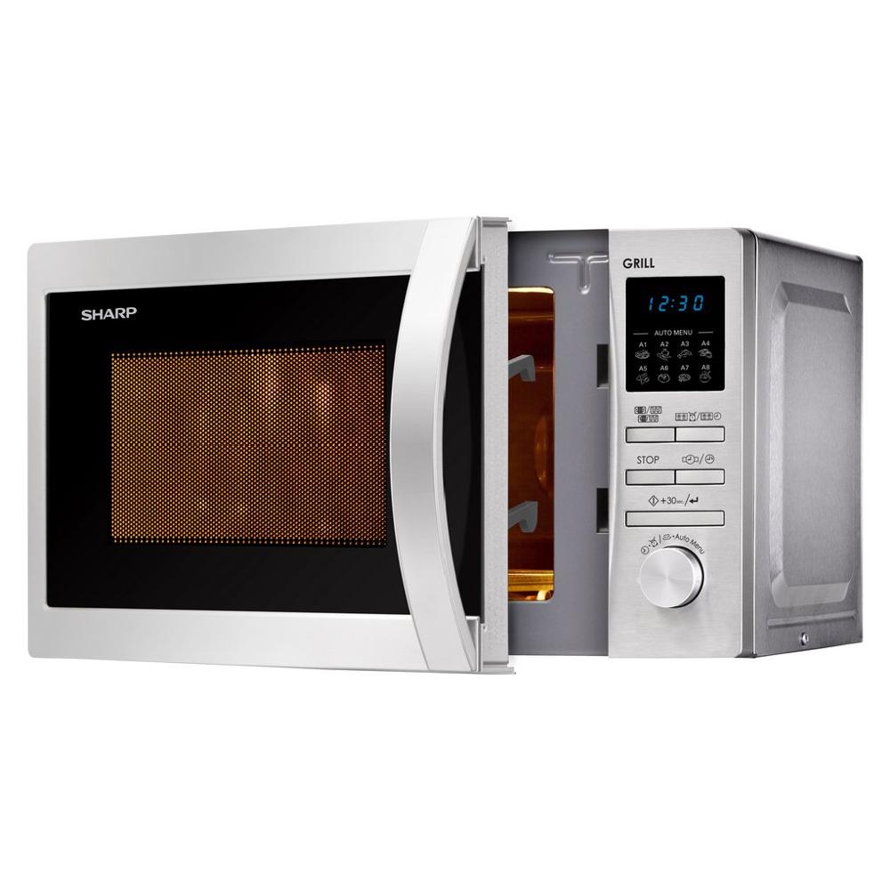 Microonde Sharp R622STWE 20 Litri 800 W (A25,8xL44xP35,9) Inox