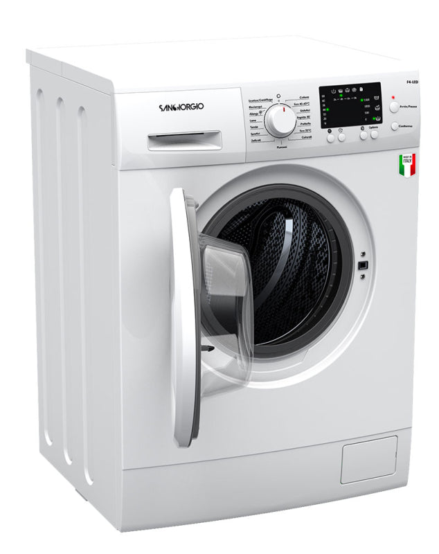 Lavatrice A Carico Frontale San Giorgio F510L 5 Kg F4 SERIES Slim Classe E 1000 Giri (A85xL59,5xP45) Bianco