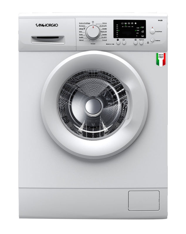 Lavatrice A Carico Frontale San Giorgio F510L 5 Kg F4 SERIES Slim Classe E 1000 Giri (A85xL59,5xP45) Bianco