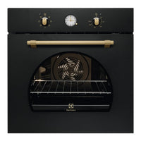 Forno Elettrico ventilato Electrolux SERIE 600 Fr65G Surroundcook 72 Litri Classe A (2021) AquaClean (A58,9xL59,4xP56,8) Nero Opaco