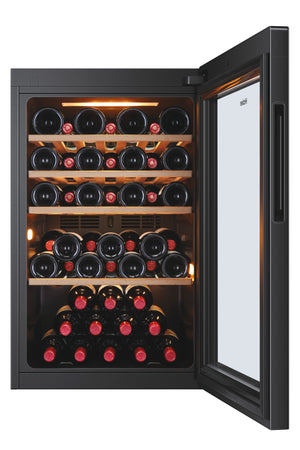 Cantinetta vino Haier Wine Bank 50 Serie 5 HWS49GA con compressore Libera installazione Nero 49 bottiglie