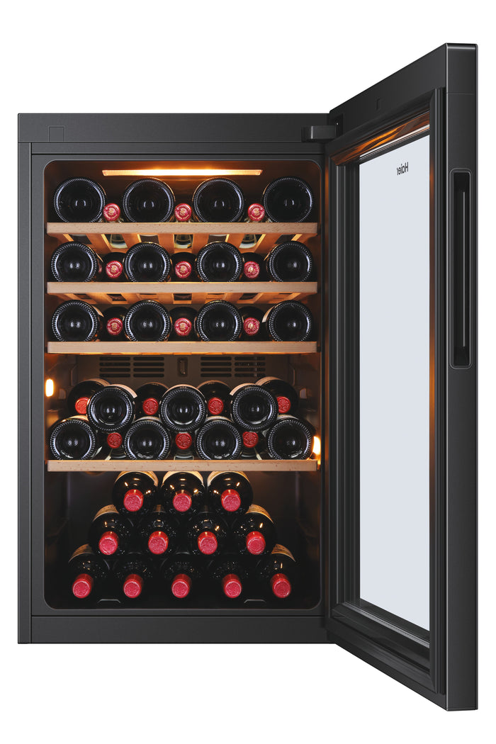 Cantinetta vino Haier Wine Bank 50 Serie 5 HWS49GA con compressore Libera installazione Nero 49 bottiglie
