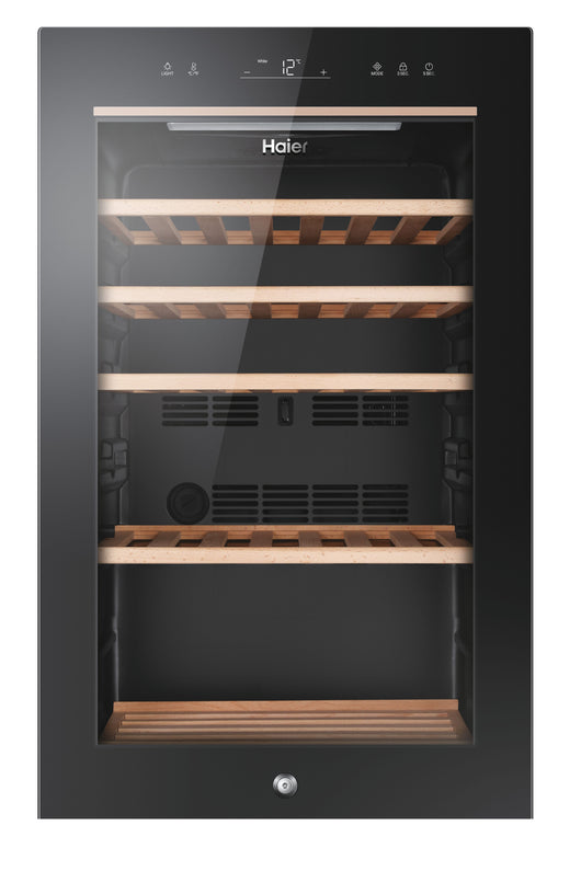 Cantinetta vino Haier Wine Bank 50 Serie 5 HWS49GA con compressore Libera installazione Nero 49 bottiglie