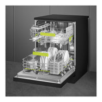 Lavastoviglie A Libera Installazione Smeg Universale LVS292DN 13 Coperti Classe D (A84,8xL59,8xP60) Nero