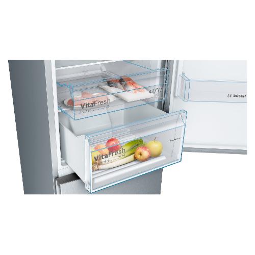 Frigorifero Combinato Bosch SERIE 4 KGN392LDC 369 Litri Classe D (A203xL60xP66) No Frost Metal look