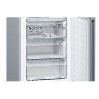 Frigorifero Combinato Bosch SERIE 4 KGN392LDC 369 Litri Classe D (A203xL60xP66) No Frost Metal look