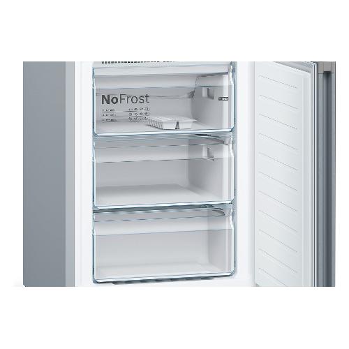 Frigorifero Combinato Bosch SERIE 4 KGN392LDC 369 Litri Classe D (A203xL60xP66) No Frost Metal look