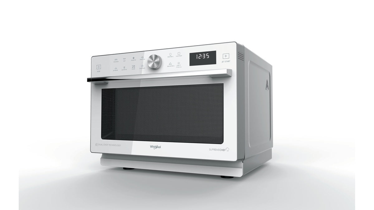 Microonde Combinato Whirlpool MWSC 933 SW 33 Litri 900 W (A37,3xL49xP54) Auto Clean Tecnologia 6° SENSO Bianco