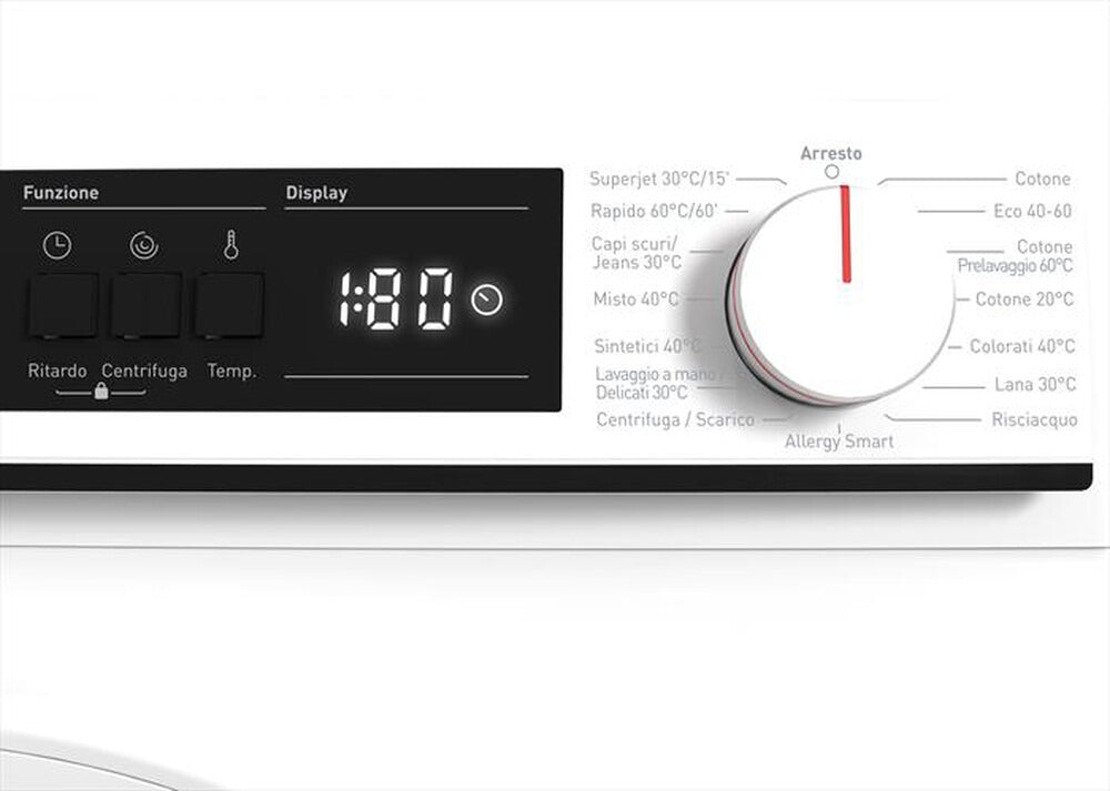 Lavatrice A Carica Frontale Sharp ES NFA4101WD 4 Kg Classe D 1000 Giri (A84,5xL59,7xP36,2) Bianco