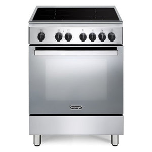 Cucina a Libera Installazione De Longhi DMX 64 INL 4 Zone Induzione Forno Elettrico Multifunzione 69 Litri Classe A (A87–90xL60×P60cm) Inox