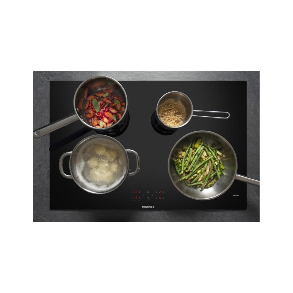 Piano Cottura A Induzione Hisense HI8421BSC 4 Fuochi (L79,5xP52) Vetroceramica Nero