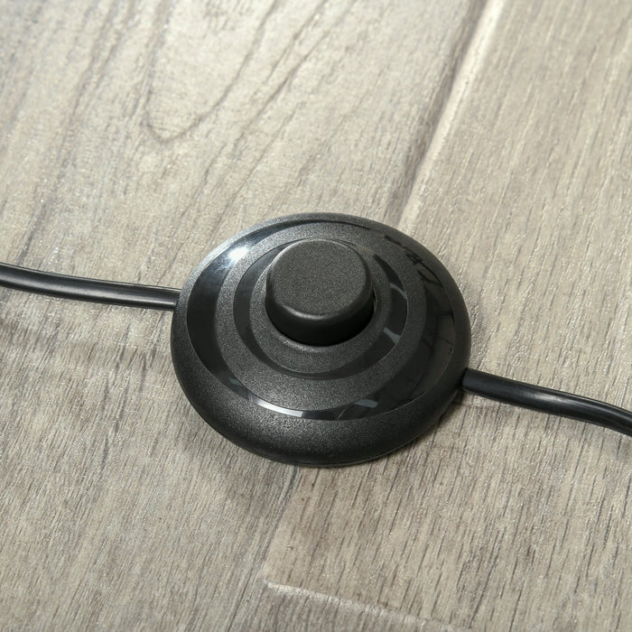 EASYCOMFORT  Lampada da Terra Moderna a Piantana Rotonda e Paralume Regolabile Lampada da Salotto e Camera Vintage - Oro