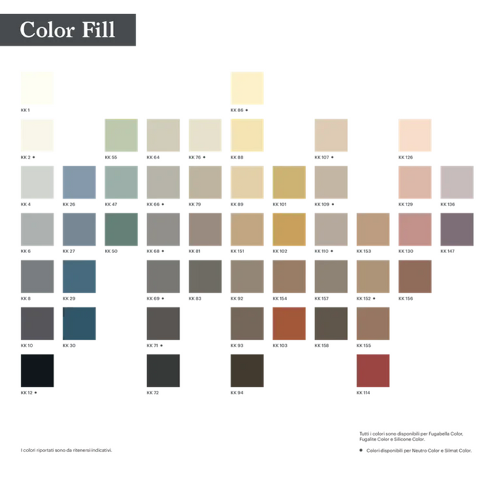 Stucco ibrido piastrelle fugabella impermeabile resistente confezione 3 kg *** colore- kk 68, confezione 1