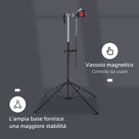 Easycomfort Cavalletto Supporto Manutenzione per Bicicletta Riparazione Bici Pieghevole