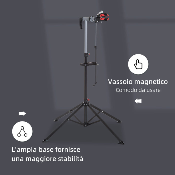 Easycomfort Cavalletto Supporto Manutenzione per Bicicletta Riparazione Bici Pieghevole