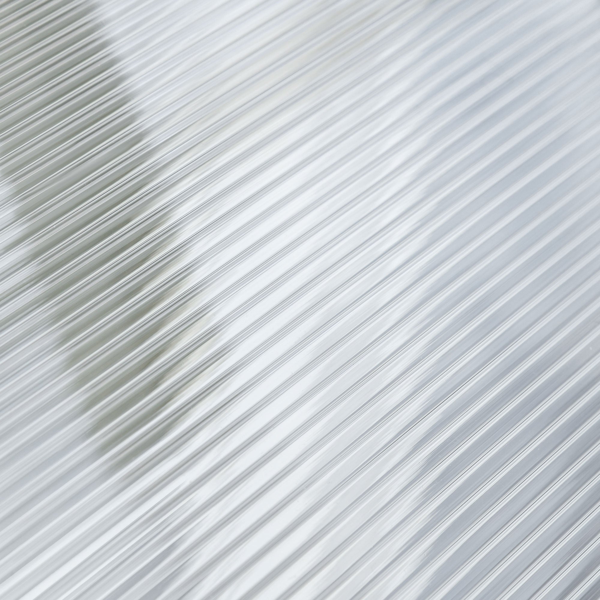 Easycomfort Tettoia in Policarbonato Anti-UV da Esterno per Porte e Finestre da 100x80 cm