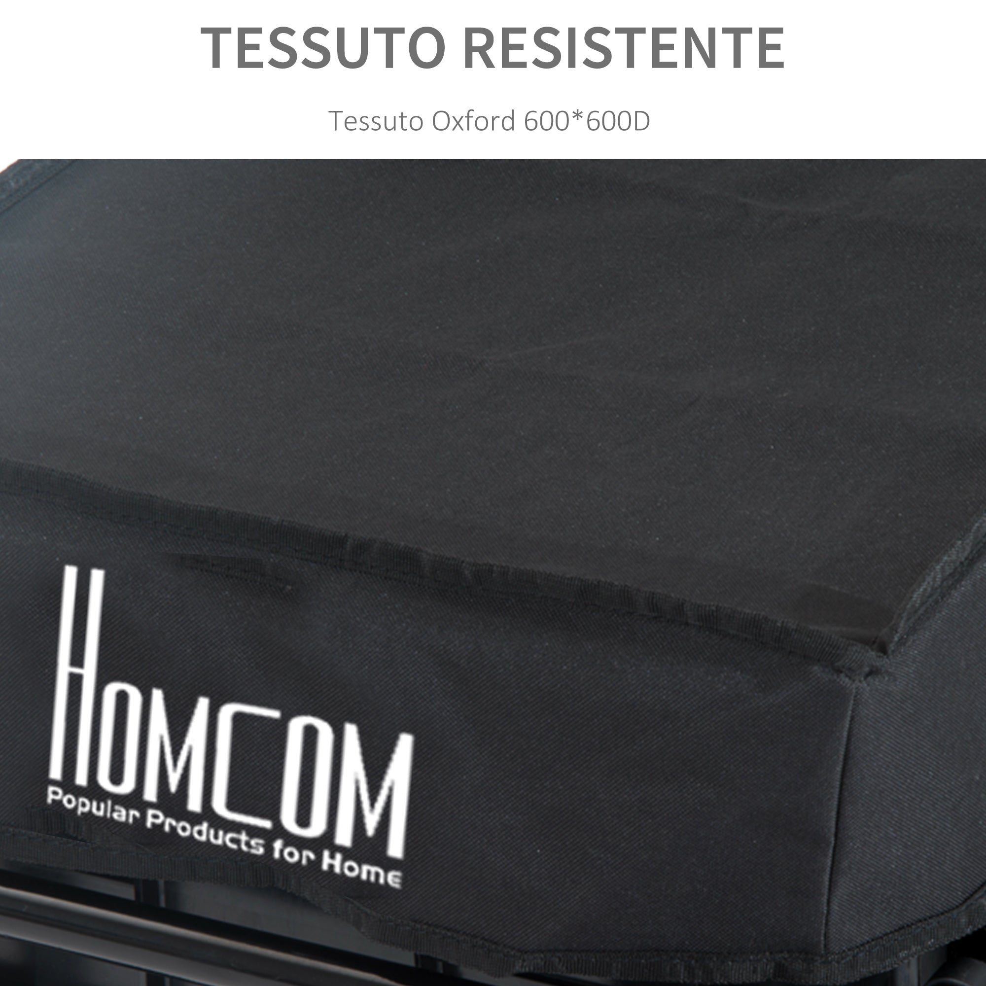 Easycomfort Rimorchio per Bicicletta Porta Oggetti in Acciaio 144×59×80cm