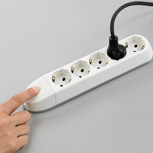 Bticino multipresa poker 3682d bianca 5 prese universali 10 16a