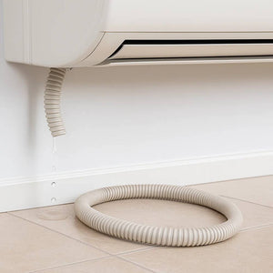 Tubo guaina spiralata grigia flessibile in pvc 10 metri per cavi elettrici *** diametro 32 millimetri, confezione 1