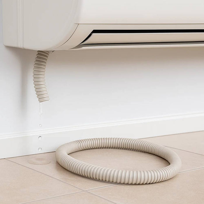 Tubo guaina spiralata grigia flessibile in pvc 10 metri per cavi elettrici *** diametro 32 millimetri, confezione 1