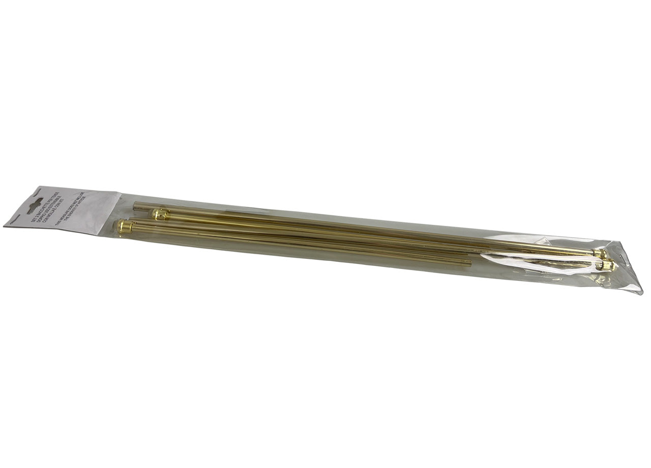 Bacchette Tende A Pressione Bastone Tenda Estensibile Astina Con Molla - 40-60 - Oro
