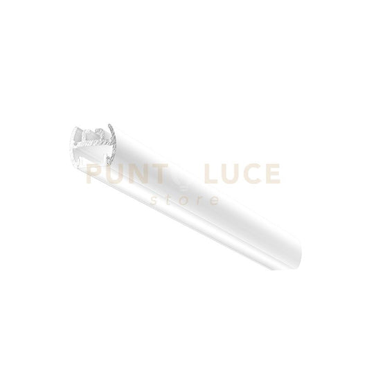 BAKU P - PROFILO IN ALLUMINIO CON DIFFUSORE AD INCASTRO BIANCO PARETE/SOFFITTO/SOSPENSIONE MT2 COLORE BIANCO PIU STAFFE