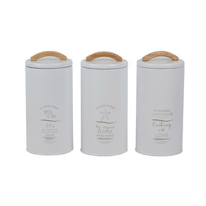 BARATTOLI DA CUCINA GRANDI 3pz