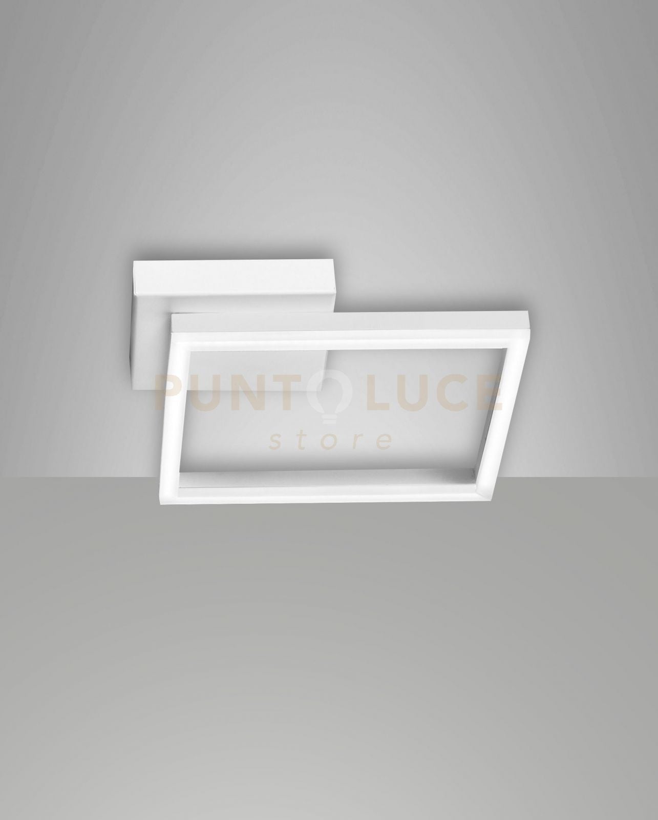 BARD APPLIQUE BIANCA 1 LUCE a LED 3000K - 22W - 2160 lm DIMMERABILE C/ACCESS.