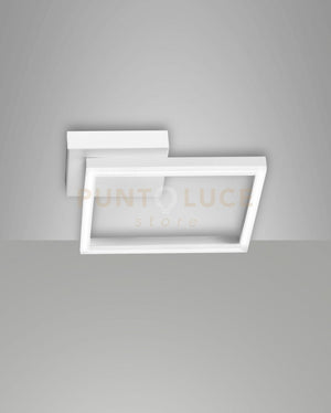 BARD APPLIQUE BIANCA 1 LUCE a LED 3000K - 22W - 2160 lm DIMMERABILE C/ACCESS.
