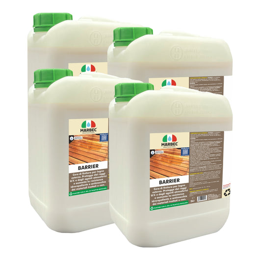 Cera per legno BARRIER   5LTx4Pz