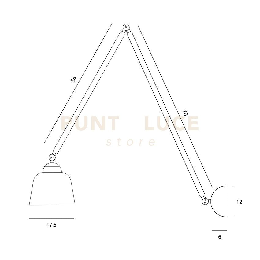 BASE-3E C LED BASE ELITTICA per sospensioni con LED INTEGRATO CROMO 3 luci