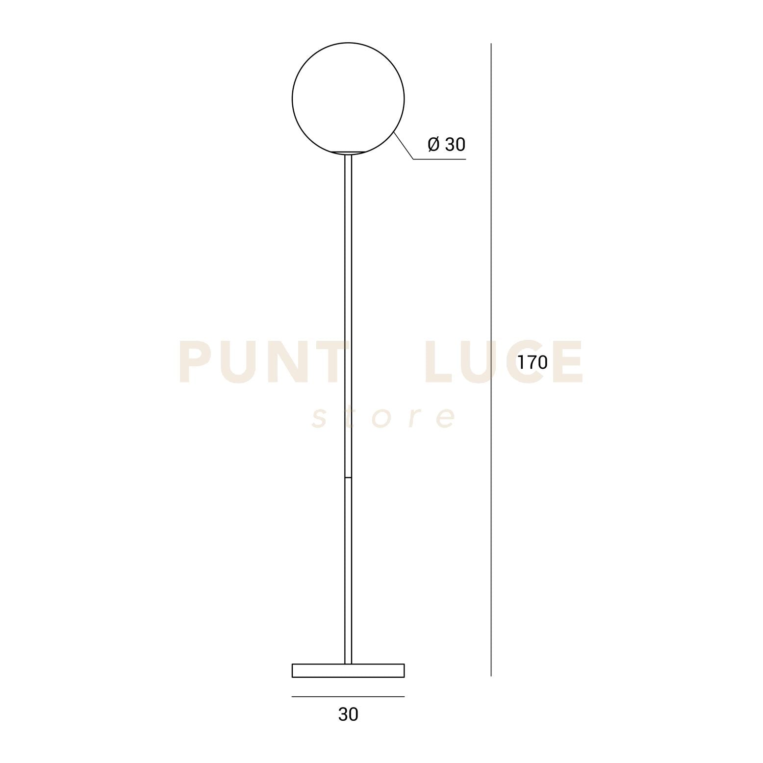 BASE-3RE N LED Base rettangolare 3 luci nero opaco l.70cm led incluso