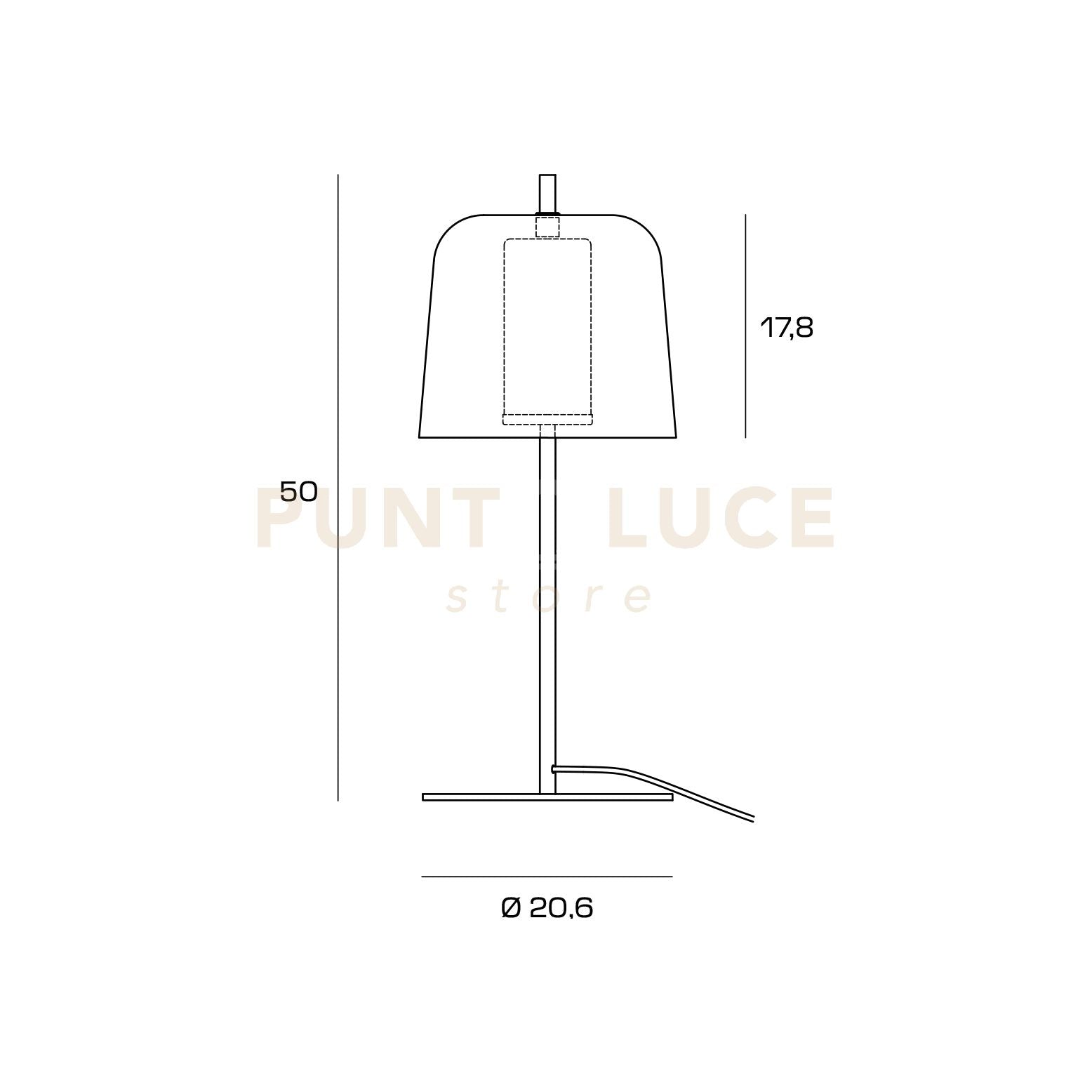 BASE-9L N Base tonda 9 luci nero opaco d.65cm