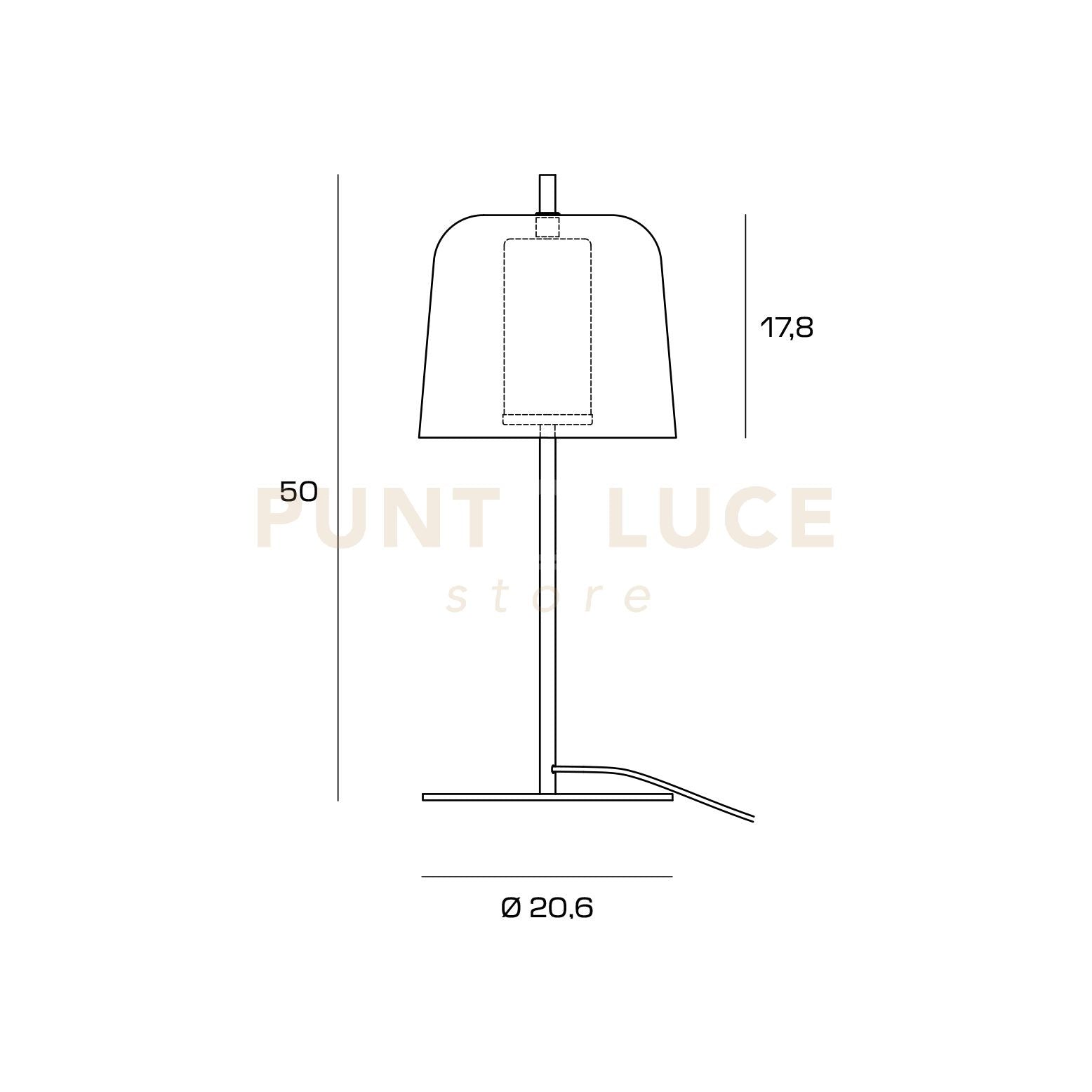 BASE-9L N LED Base tonda 9 luci nero opaco d.65cm led integrato