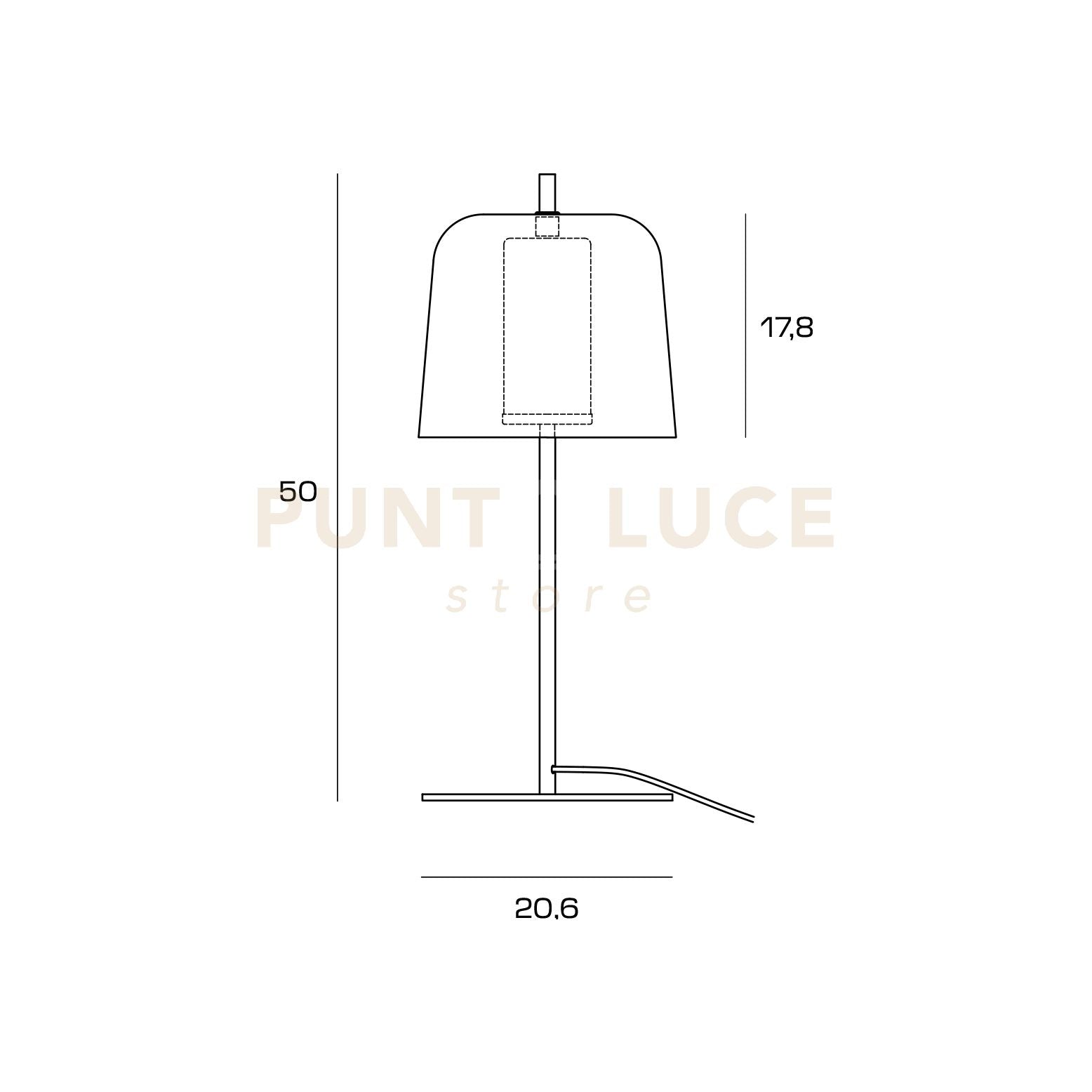 BASE-9R B Base a raggio d.18cm 9 luci bianco opaco