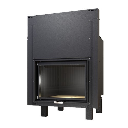 Termocamino a Legna CTM Basic Eco S0 24 kW Solo Riscaldamento con Scambiatore Full Link e Scomparsa Verticale