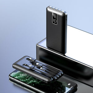 BATTERIA ESTERNA POWER BANK 20000 mAh 5V 2A USB Type-C per iPhone