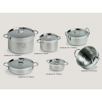 BATTERIA PENTOLE IMPILABILE GRANDE