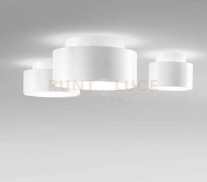 BAUM PLAFONIERA DOPPIA EMISSIONE LED 3000K 720LM 6+3W IP20 BIANCO