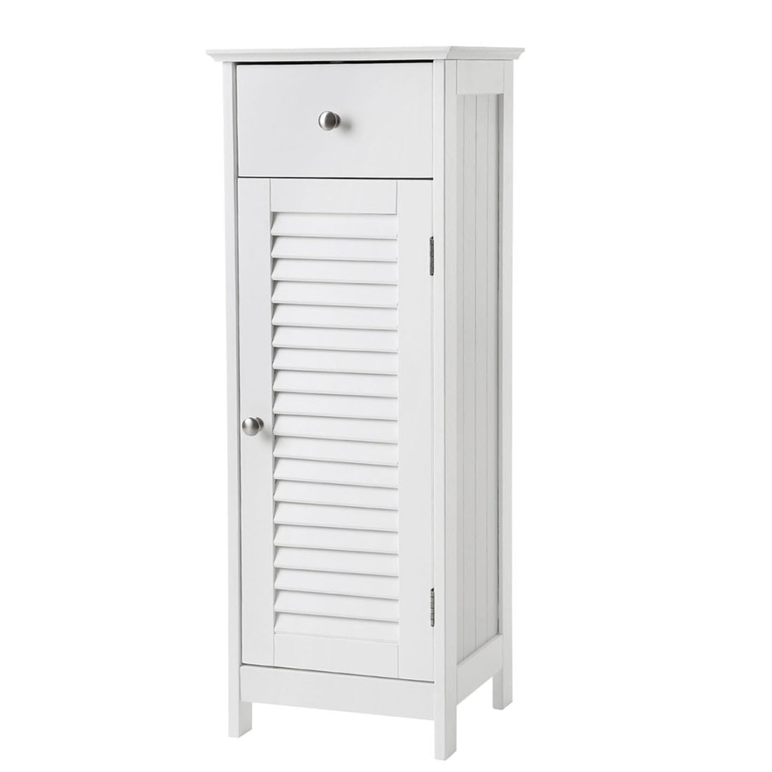 Mobile bagno indipendente mobile contenitore angolare con 1 cassetto bianco 12_0006496