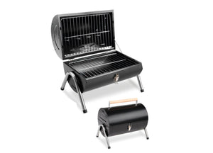 Barbeque Esterno A Carbonella Griglia Estate Campeggio In Acciaio Mod Frankfort