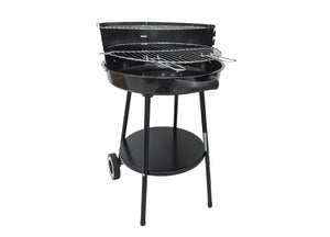 Barbeque Esterno A Carbonella Griglia Estate Campeggio In Acciaio Mod Illinois