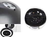 Barbeque Esterno A Carbonella Griglia Estate Campeggio In Acciaio Mod Tulsa