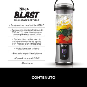Frullatore Portatile Ninja Blast BC151EUBK
