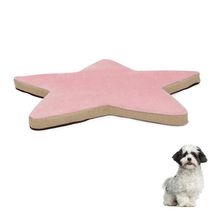 Materassino per cani e gatti stella fuss-dog colore rosa lunghezza 100 cm