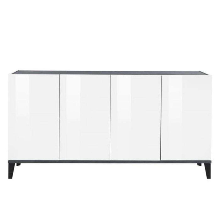 Credenza 4 ante a battente 160x40cm ingresso cucina sala da pranzo Audrey