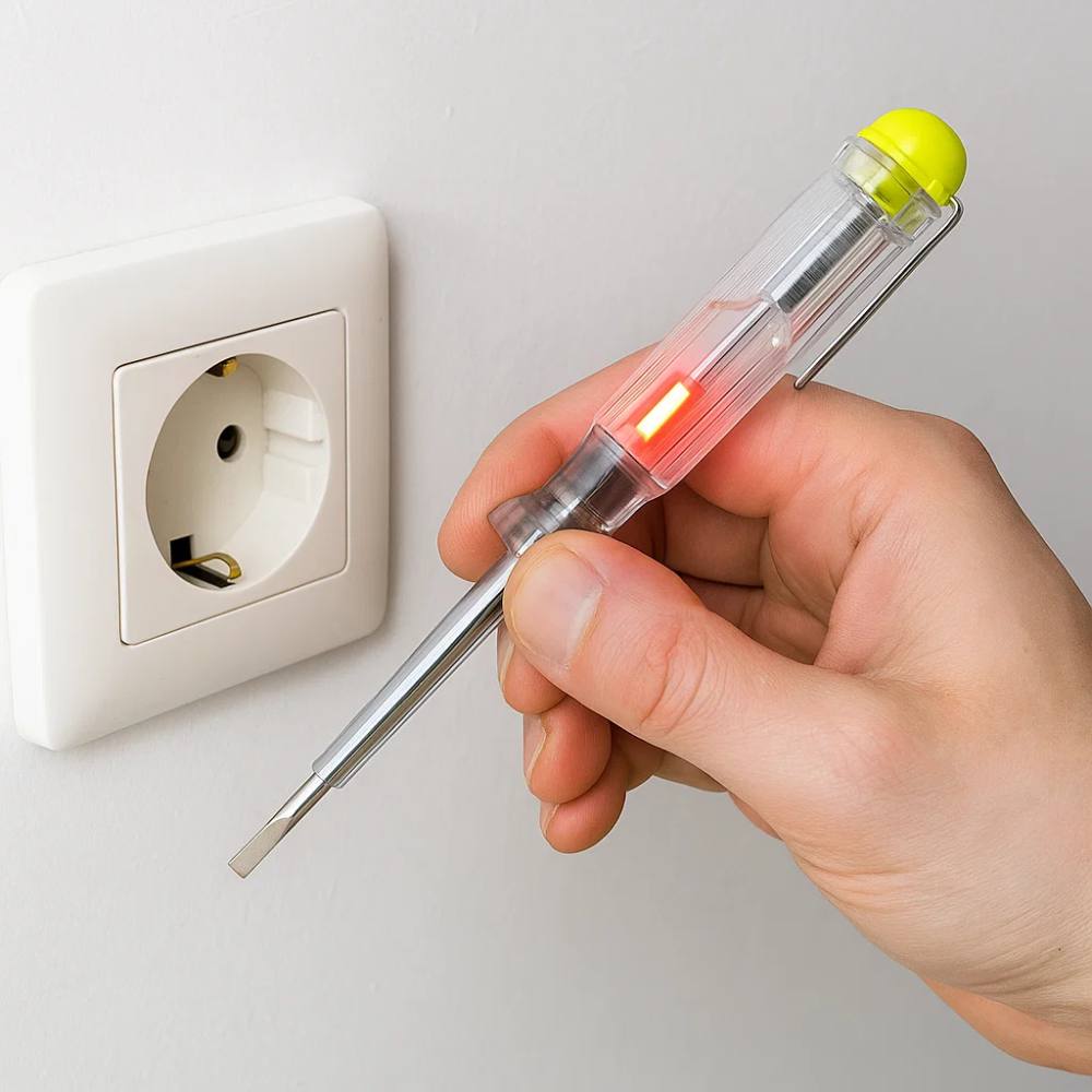 Cacciavite cercafase ecova lame a taglio con impugnatura isolante *** dimensioni 3 x 135 millimetri, confezione 1